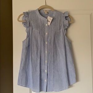 JCrew Sleeveless Blouse